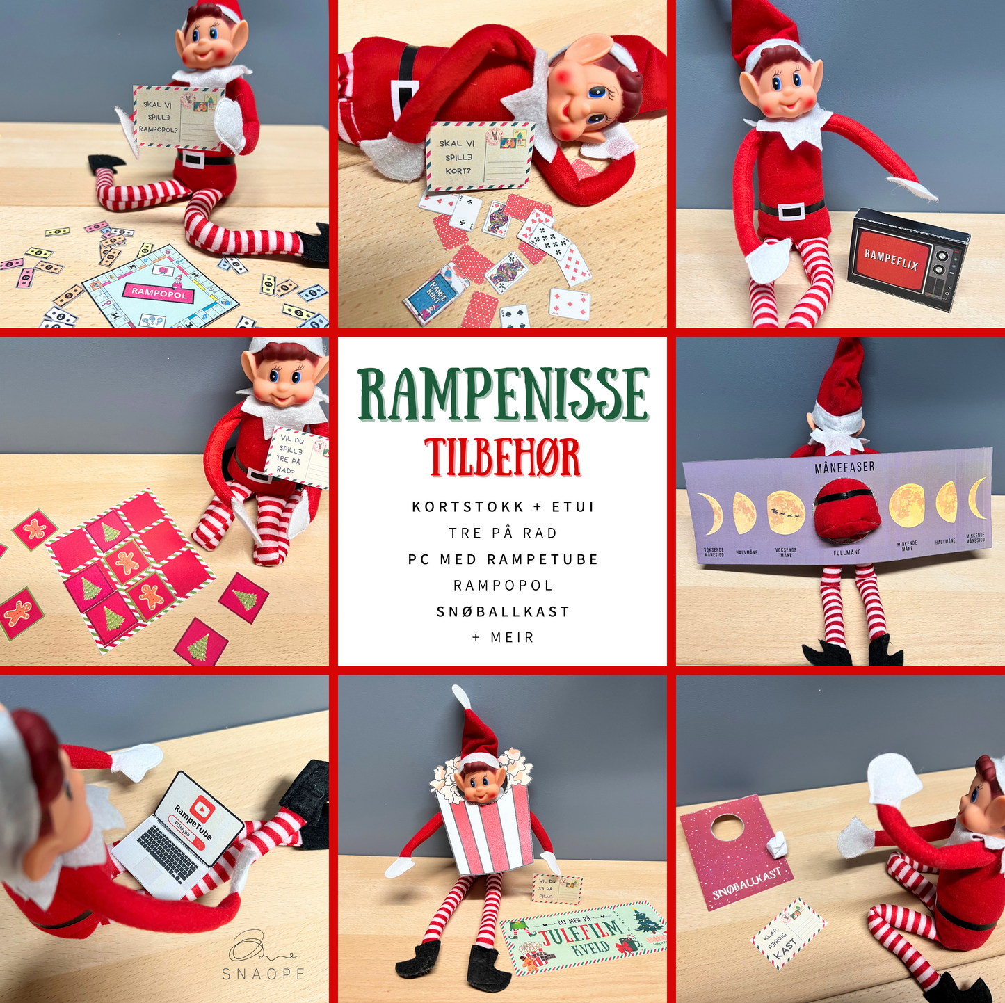 Tilbehør til rampenissen